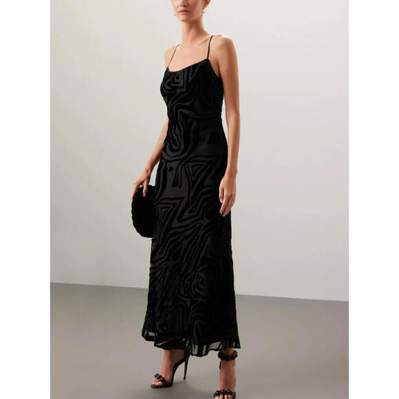 backless black tie dresses Sky Stretchy Mesh Backless Maxi Dress Black | Wedding Guest Dress | Backless main image 0